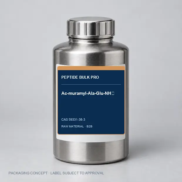Ac-muramyl-Ala-Glu-NH₂ packaging concept