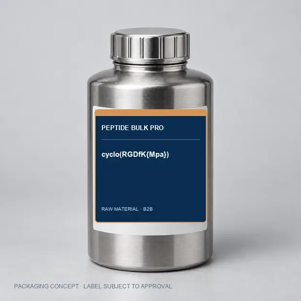 cyclo(RGDfK{Mpa}) packaging concept